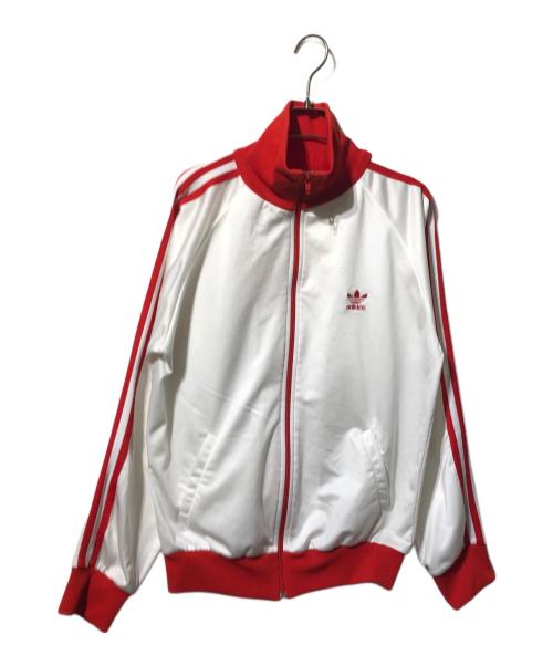adidas（アディダス）adidas (アディダス) ATPトラックジャケット ホワイト×レッド サイズ:Mの古着・服飾アイテム