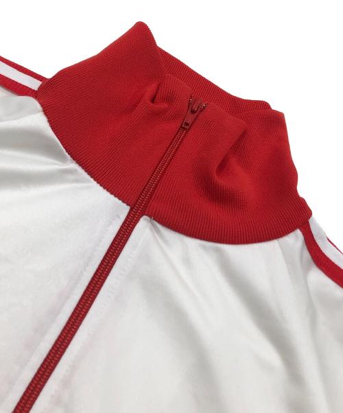adidas（アディダス）adidas (アディダス) ATPトラックジャケット ホワイト×レッド サイズ:Mの古着・服飾アイテム