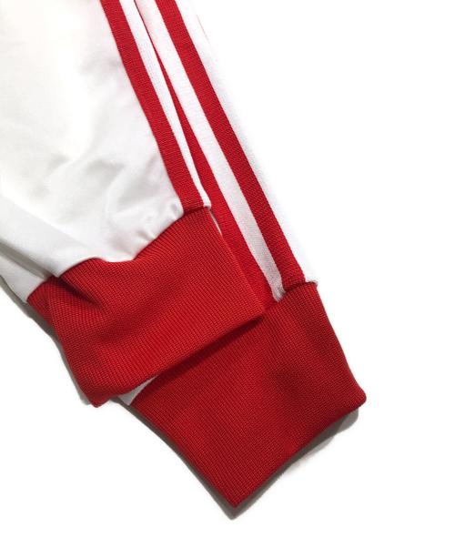 adidas（アディダス）adidas (アディダス) ATPトラックジャケット ホワイト×レッド サイズ:Mの古着・服飾アイテム