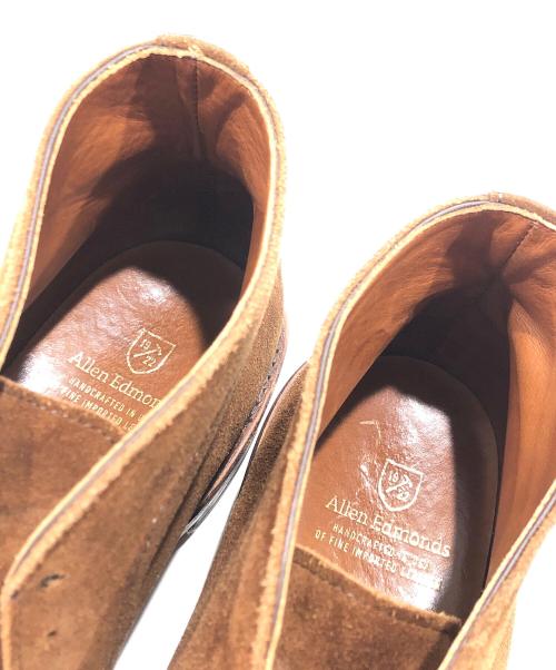 Allen Edmonds（アレン エドモンズ）Allen Edmonds (アレン エドモンズ) スウェードチャッカブーツ ブラウン サイズ:9 1/2の古着・服飾アイテム