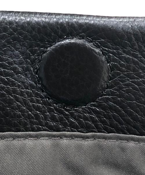 ear PAPILLONNER（イアパピヨネ）ear PAPILLONNER (イアパピヨネ) ワイドテープショルダーバッグ ブラックの古着・服飾アイテム