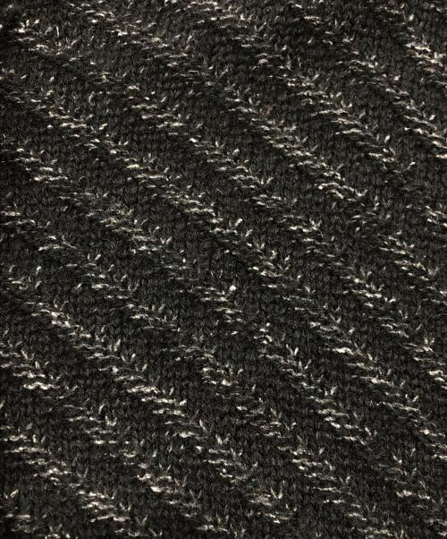 bodysong.（ボディソング）bodysong. (ボディソング) ランダムリブデザインニット ブラック×ブルー サイズ:表記なしの古着・服飾アイテム