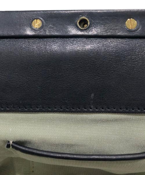 MARNI（マルニ）MARNI (マルニ) 2WAYバッグ ネイビー×ホワイトの古着・服飾アイテム