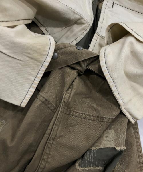 RRL（ダブルアールエル）RRL (ダブルアールエル) トランスワークパンツ ブラウン サイズ:73.5cm（W29）の古着・服飾アイテム