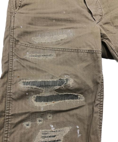 RRL（ダブルアールエル）RRL (ダブルアールエル) トランスワークパンツ ブラウン サイズ:73.5cm（W29）の古着・服飾アイテム