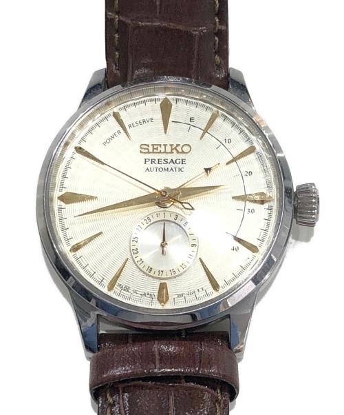 SEIKO（セイコー）SEIKO (セイコー) プレサージュ  / 腕時計 ベージュの古着・服飾アイテム