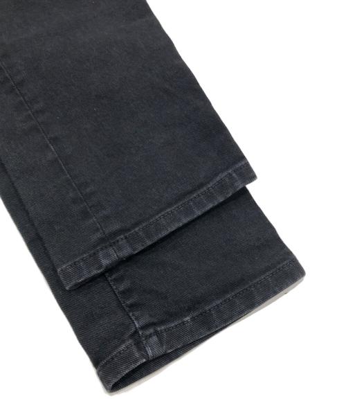 Dior（ディオール）DIOR (ディオール) デストロイ加工デニムパンツ ブラック サイズ:71cm（W28）の古着・服飾アイテム