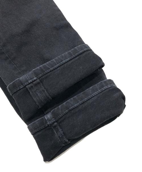 Dior（ディオール）DIOR (ディオール) デストロイ加工デニムパンツ ブラック サイズ:71cm（W28）の古着・服飾アイテム