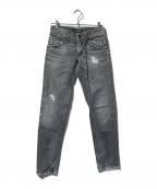 DOLCE & GABBANAドルチェ＆ガッバーナ）の古着「デニムパンツ/ダメージデニムパンツ」｜グレー