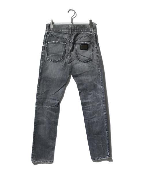 DOLCE & GABBANA（ドルチェ＆ガッバーナ）DOLCE & GABBANA (ドルチェ＆ガッバーナ) デニムパンツ/ダメージデニムパンツ グレー サイズ:44の古着・服飾アイテム