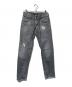 DOLCE & GABBANA（ドルチェ＆ガッバーナ）の古着「デニムパンツ/ダメージデニムパンツ」｜グレー