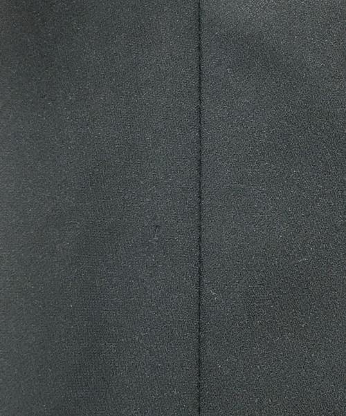 icB（アイシービー）icB (アイシービー) Fluid Back Satinジレ ブラック サイズ:4の古着・服飾アイテム