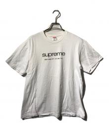 SUPREME（シュプリーム）の古着「ショップTシャツ/クルーネック」｜ホワイト