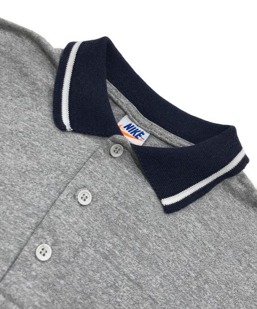 NIKE（ナイキ）NIKE (ナイキ) ヴィンテージポロシャツ グレー サイズ:Mの古着・服飾アイテム