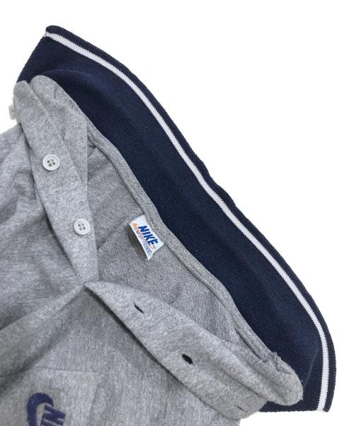 NIKE（ナイキ）NIKE (ナイキ) ヴィンテージポロシャツ グレー サイズ:Mの古着・服飾アイテム