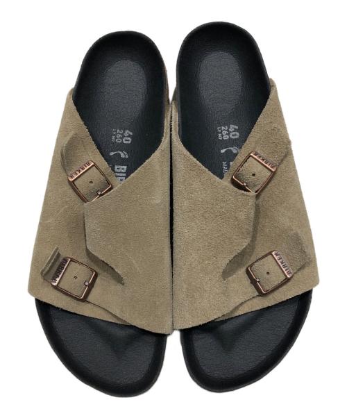 BIRKENSTOCK（ビルケンシュトック）BIRKENSTOCK (ビルケンシュトック) チューリッヒ ブラウン サイズ:26cmの古着・服飾アイテム