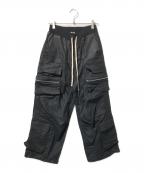 DANKE SCHONダンケ シェーン）の古着「ストレッチジップポケットパンツ」｜ブラック