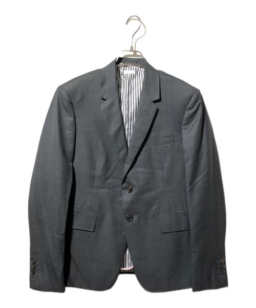 Thom Browne（トムブラウン）Thom Browne (トムブラウン) 段返りテーラードジャケット グレー サイズ:1の古着・服飾アイテム