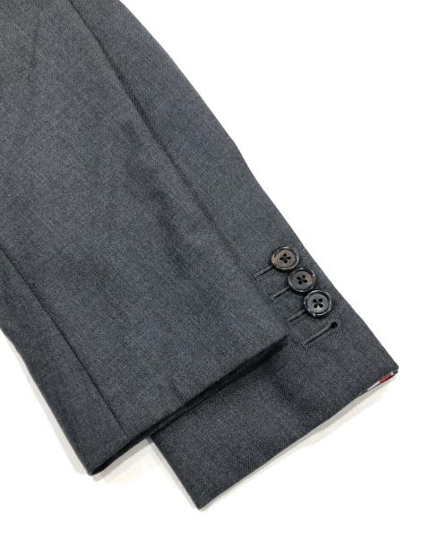 Thom Browne（トムブラウン）Thom Browne (トムブラウン) 段返りテーラードジャケット グレー サイズ:1の古着・服飾アイテム