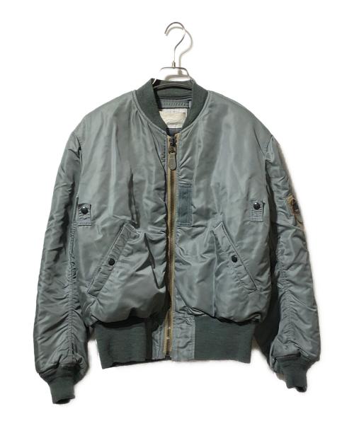 THE REAL McCOY'S（ザ・リアルマッコイズ）THE REAL McCOY'S (ザ・リアルマッコイズ) MA-1フライトジャケット カーキ サイズ:38の古着・服飾アイテム