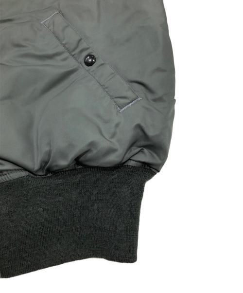 THE REAL McCOY'S（ザ・リアルマッコイズ）THE REAL McCOY'S (ザ・リアルマッコイズ) MA-1フライトジャケット カーキ サイズ:38の古着・服飾アイテム