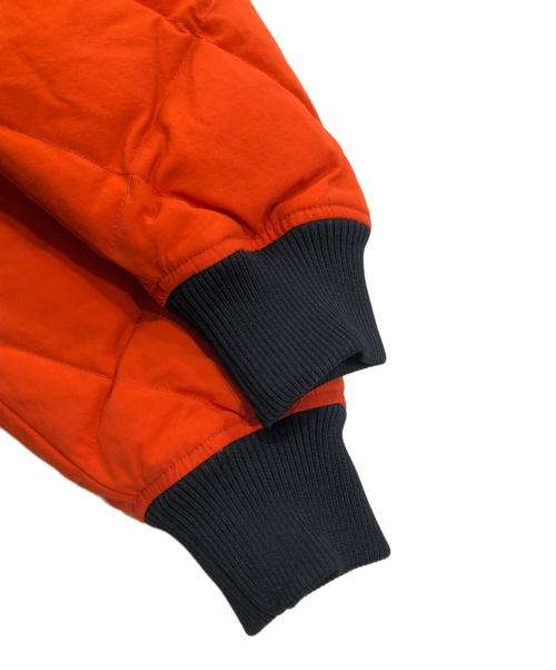 BEAMS（ビームス）BEAMS (ビームス) ワークキルトダウンジャケット オレンジ サイズ:Sの古着・服飾アイテム