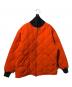 BEAMS（ビームス）の古着「ワークキルトダウンジャケット」｜オレンジ