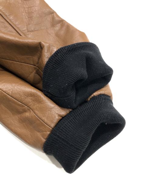 skookum（スクーカム）SKOOKUM (スクーカム) JOURNAL STANDARD relume (ジャーナルスタンダード レリューム) 別注 メルトンスタジャン ブラック サイズ:Lの古着・服飾アイテム