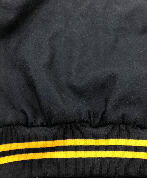 skookum（スクーカム）SKOOKUM (スクーカム) JOURNAL STANDARD relume (ジャーナルスタンダード レリューム) 別注 メルトンスタジャン ブラック サイズ:Lの古着・服飾アイテム