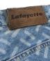 中古・古着 Lafayette (ラファイエット) LASER PROCESSED 5 POCKET WASHED デニムパンツ インディゴ サイズ:38：7000円
