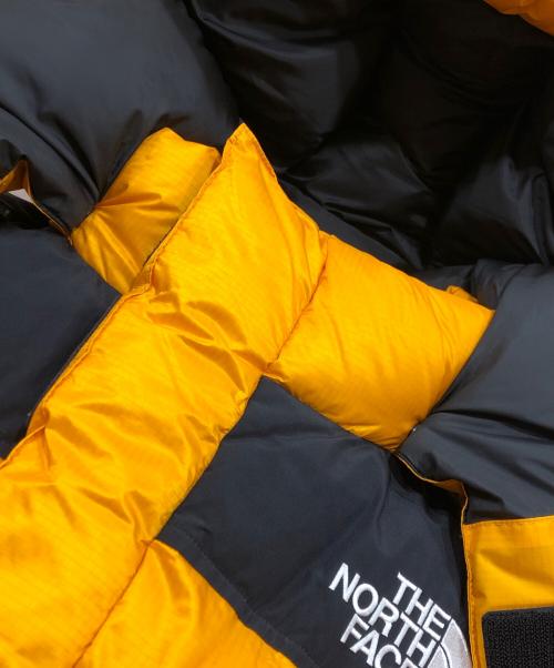 THE NORTH FACE（ザ ノース フェイス）THE NORTH FACE (ザ ノース フェイス) ヒムダウンパーカ ブラック×イエロー サイズ:Mの古着・服飾アイテム