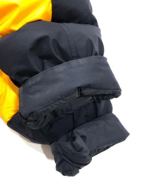 THE NORTH FACE（ザ ノース フェイス）THE NORTH FACE (ザ ノース フェイス) ヒムダウンパーカ ブラック×イエロー サイズ:Mの古着・服飾アイテム