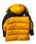 THE NORTH FACE (ザ ノース フェイス) ヒムダウンパーカ ブラック×イエロー サイズ:M：31000円
