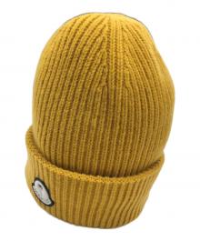 MONCLER GENIUS×Palm Angels（モンクレール ジーニアス×パーム エンジェルス）の古着「ロゴワッペンビーニー」｜イエロー