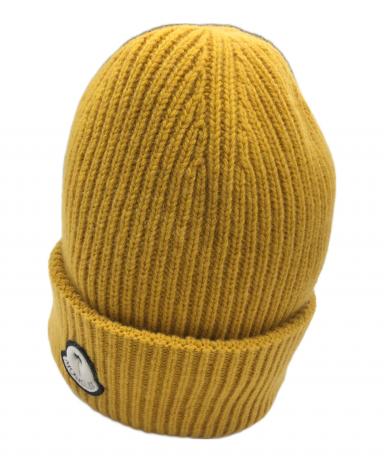 MONCLER PALM ANGELS ニット帽 マスタード 中古・古着通販】MONCLER GENIUS (モンクレール ジーニアス) Palm