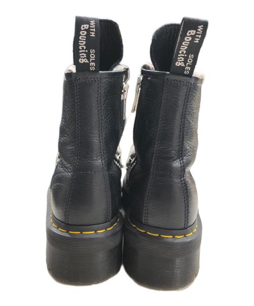 Dr.Martens（ドクターマーチン）Dr.Martens (ドクターマーチン) RICK OWENS (リックオウエンス) QUAD PENT 1460 8 Hole / ブーツ ブラック サイズ:UK8/EU42の古着・服飾アイテム