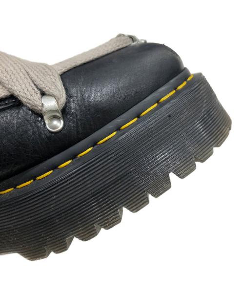 Dr.Martens（ドクターマーチン）Dr.Martens (ドクターマーチン) RICK OWENS (リックオウエンス) QUAD PENT 1460 8 Hole / ブーツ ブラック サイズ:UK8/EU42の古着・服飾アイテム
