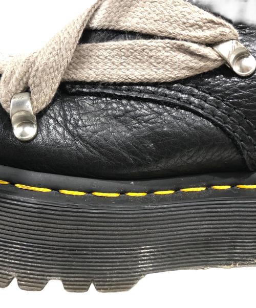 Dr.Martens（ドクターマーチン）Dr.Martens (ドクターマーチン) RICK OWENS (リックオウエンス) QUAD PENT 1460 8 Hole / ブーツ ブラック サイズ:UK8/EU42の古着・服飾アイテム