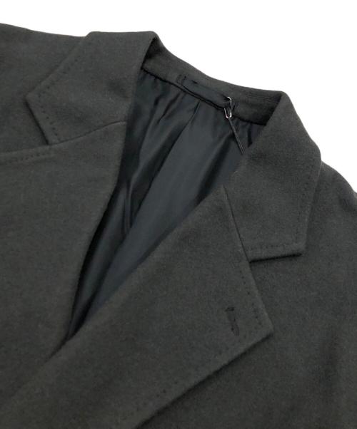 LAD MUSICIAN（ラッドミュージシャン）LAD MUSICIAN (ラッドミュージシャン) MELTON DOUBLE BREASTED CHESTER COAT メルトンダブルブレステッドチェスターコート グレー サイズ:42の古着・服飾アイテム
