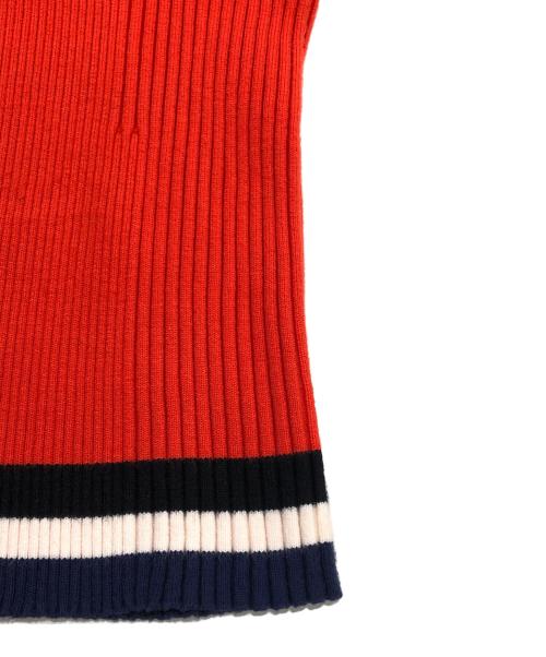 AULA AILA（アウラアイラ）AULA AILA (アウラアイラ) ボーダースリーブリブニット マルチカラーの古着・服飾アイテム