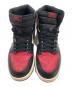 NIKE (ナイキ) Air Jordan 1 Retro High OG レッド サイズ:US9/UK8/EUR42.5：18000円