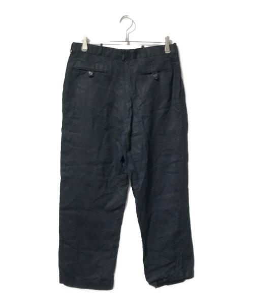 POLO RALPH LAUREN（ポロ・ラルフローレン）POLO RALPH LAUREN (ポロ・ラルフローレン) リネンパンツ／リネンスラックス ブラック サイズ:34✕32の古着・服飾アイテム