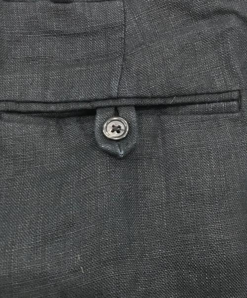 POLO RALPH LAUREN（ポロ・ラルフローレン）POLO RALPH LAUREN (ポロ・ラルフローレン) リネンパンツ／リネンスラックス ブラック サイズ:34✕32の古着・服飾アイテム