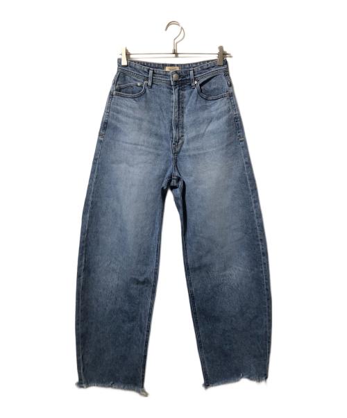 YANUK（ヤヌーク）YANUK (ヤヌーク) カーブテーパードデニムパンツ インディゴ サイズ:66cm（W26）の古着・服飾アイテム