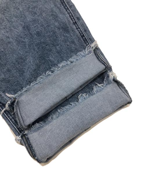 YANUK（ヤヌーク）YANUK (ヤヌーク) カーブテーパードデニムパンツ インディゴ サイズ:66cm（W26）の古着・服飾アイテム