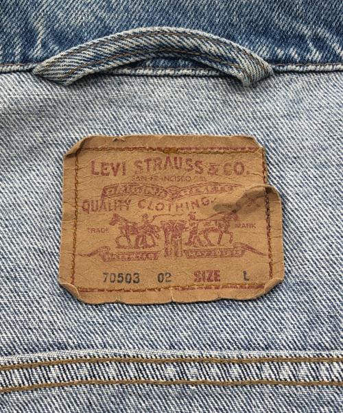 LEVI'S（リーバイス）LEVI'S (リーバイス) 70503デニムジャケット インディゴ サイズ:Lの古着・服飾アイテム