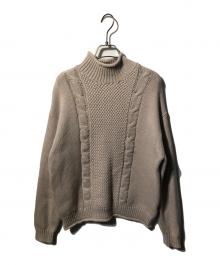 オオカミとフクロウ（オオカミトフクロウ）の古着「オオカミと夜明けのスリーピングライオン“くるみ”」｜ベージュ