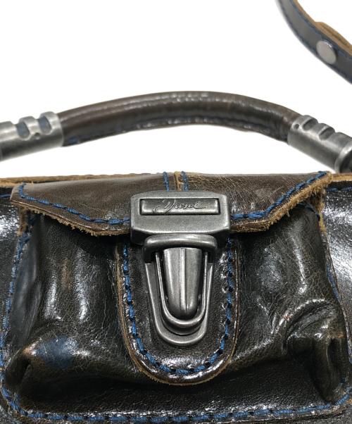 DIESEL（ディーゼル）DIESEL (ディーゼル) 2WAYバッグ ブラックの古着・服飾アイテム