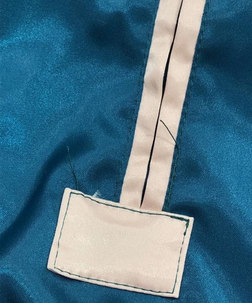 U'S NAVY（ユーエスネイビー）U'S NAVY (アメリカ海軍) リバーシブルスタジャン レッド×グリーン サイズ:Lの古着・服飾アイテム