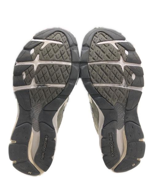 NEW BALANCE（ニューバランス）NEW BALANCE (ニューバランス) 990V3 ローカットスニーカー ネイビー×ベージュ サイズ:US09/UK08 1/2/EU42.5の古着・服飾アイテム